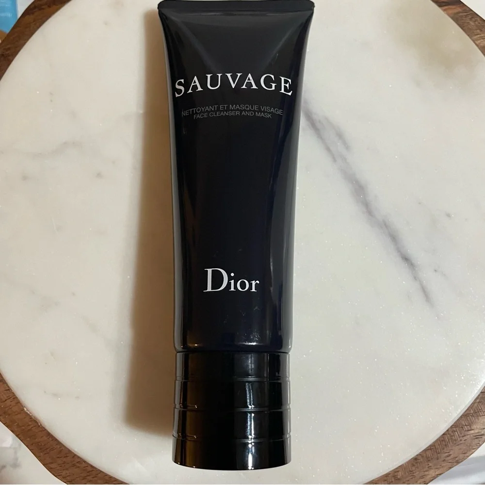 Dior - Sauvage Purifying Face Cleanser & Mask | Sealed - 120mL | All Skin Types